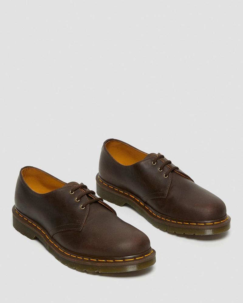 Dr Martens 1461 Crazy Horse Leren Oxford Schoenen Heren Bruin | NL 224VRW